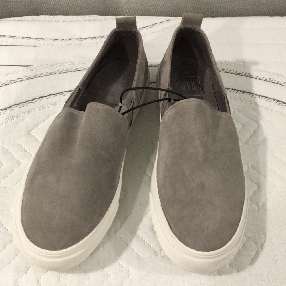 Faux Suede GAP Slip On Sneakers